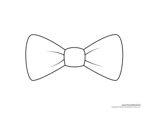 Read Online Paper Bow Tie Cut Out 