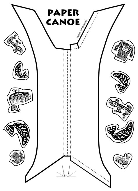 Download Paper Canoe Pattern 