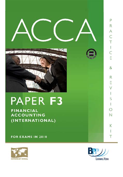 Full Download Paper F3 Accountancy 
