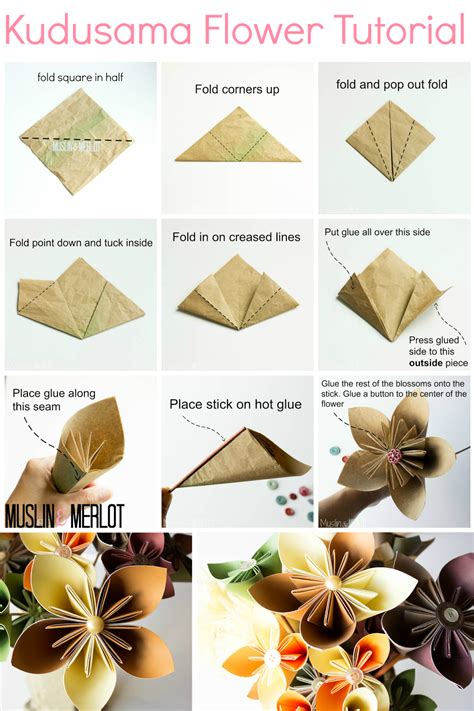 Full Download Paper Flower Instructions 