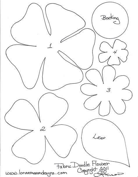Download Paper Flower Patterns 