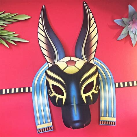 Download Paper Masks Templates Anubis 