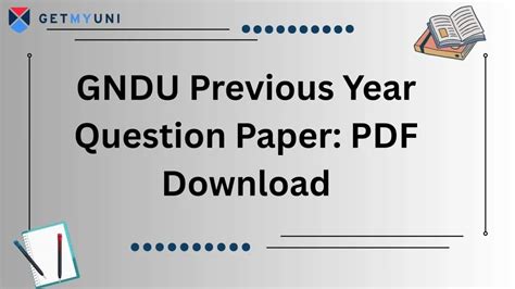 Read Online Paper Pattern Gndu 