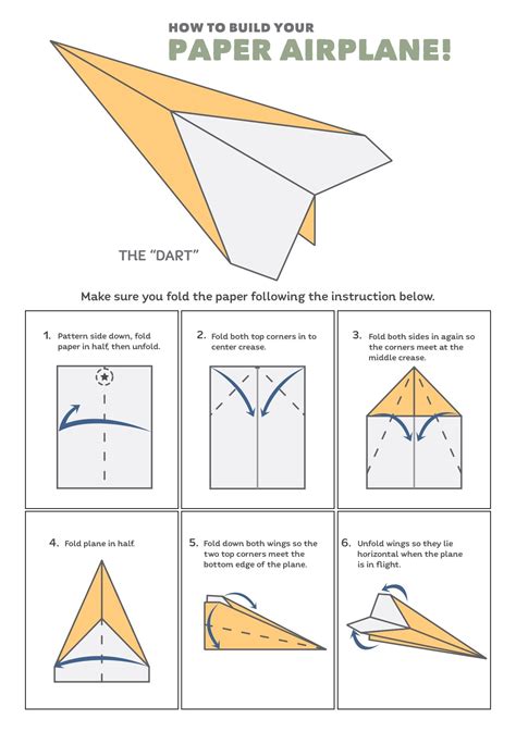 Full Download Paper Plane Template A4 Down 