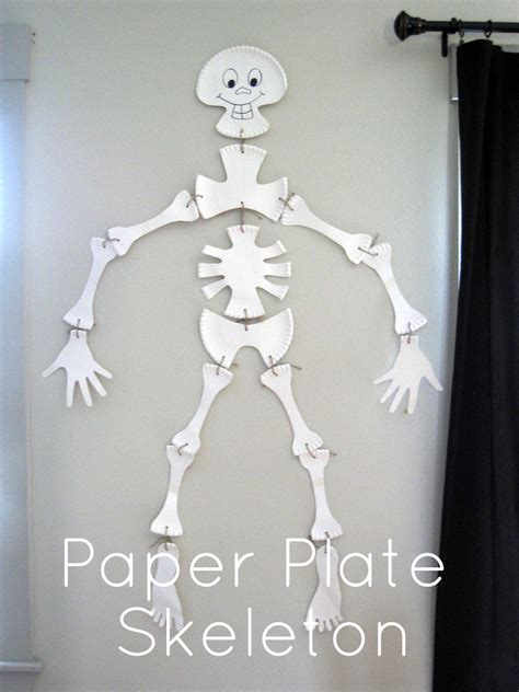 Read Paper Plate Skeleton Template 