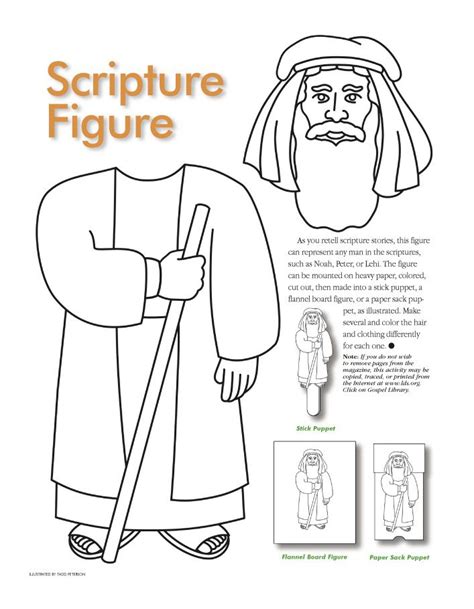 Full Download Paper Puppets Bible Characters 