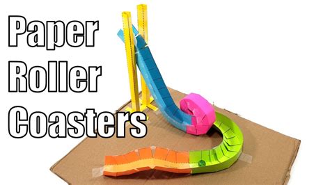 Read Online Paper Roller Coasters Templates Free 