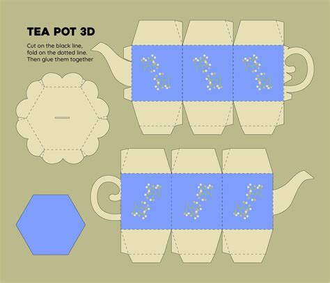 Read Paper Teapot Template 