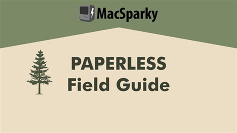 Paperless A Macsparky Field Guide