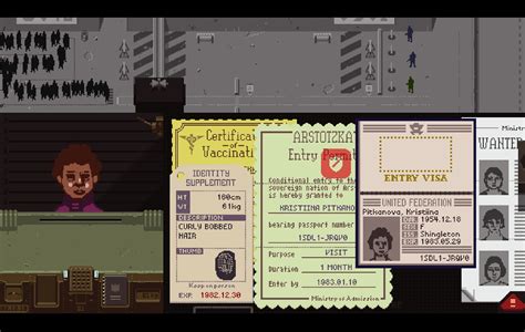 Papers Please Video Game