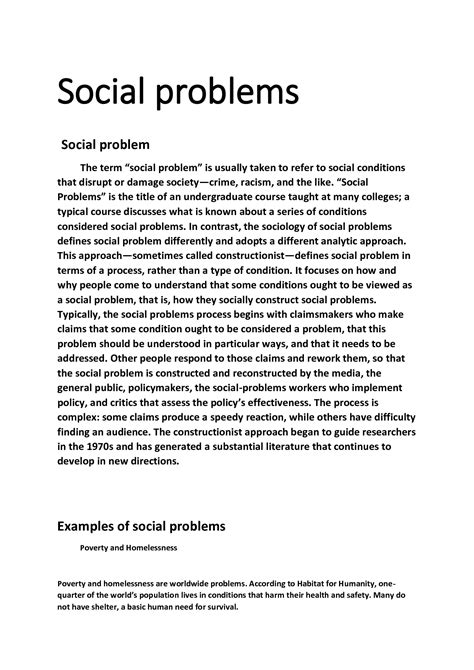 Full Download Papers On Social Problems 