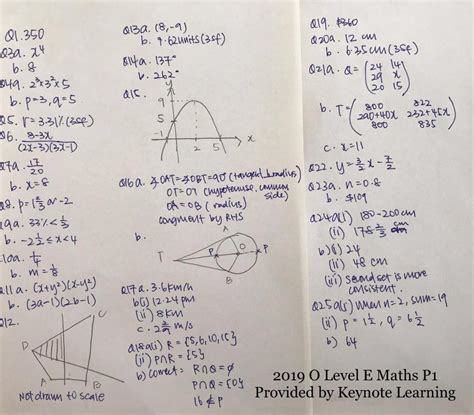 Download Papers With Answers Mathematics Olevel 