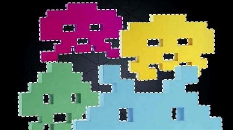 Papertoy Space Invaders Une Da C Co A Cra C Er So