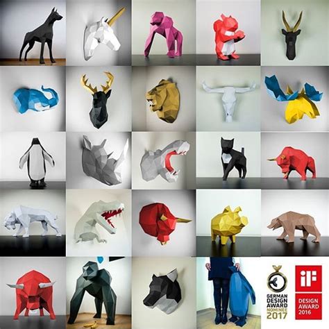 Papertrophy Design Paper Animals
