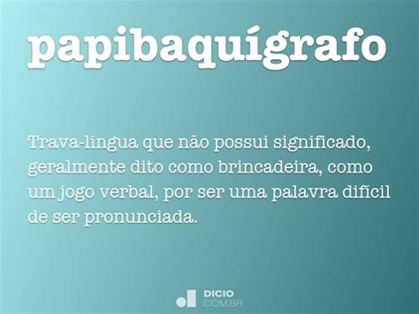 papibaquígrafo