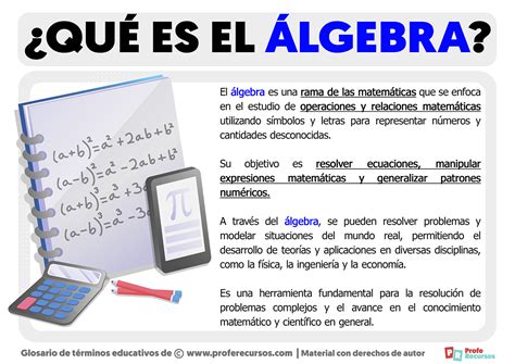 Para Que Sirve El Algebra