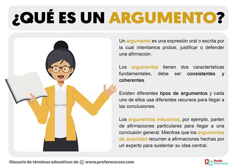 Para Que Sirve Un Argumento