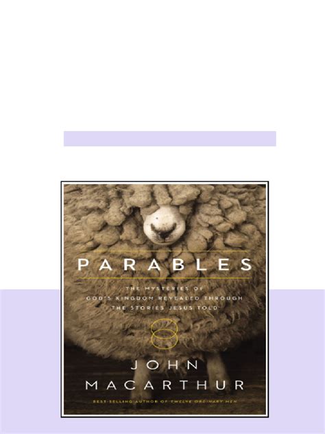 Parables The Mysteries Of Gods Kingdom Revealed Through The Stories Jesus Told