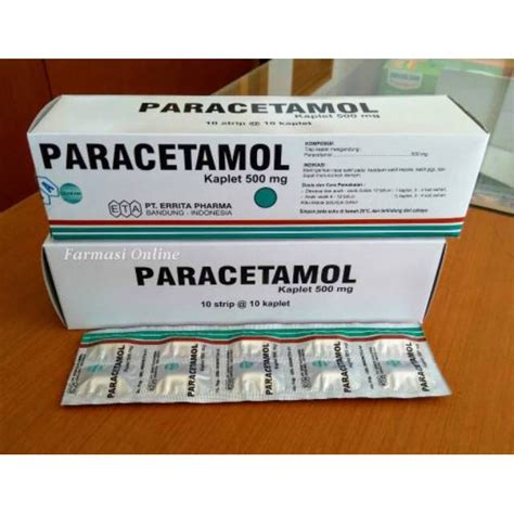 paracetamol mersi obat apa