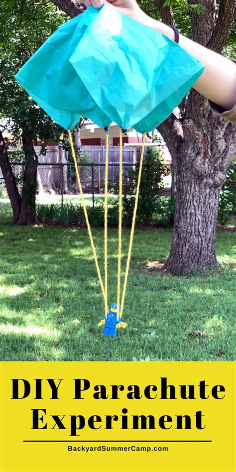parachute experiment changing mass