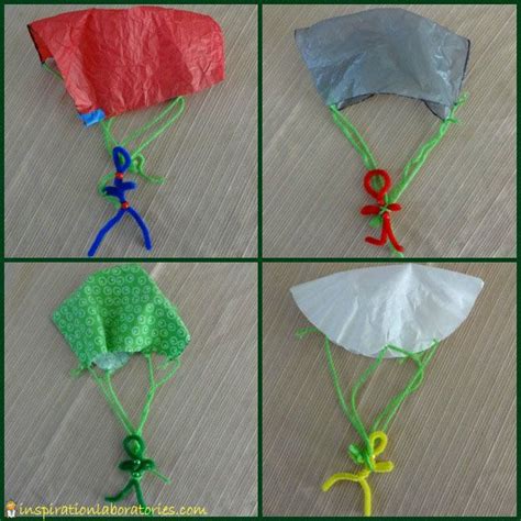 Parachutes Science Project Education Com Parachutes For Kids Science - Parachutes For Kids+science