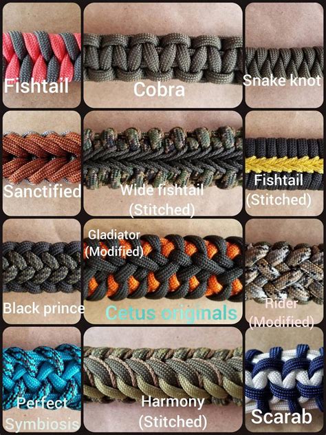 Paracord Weave Patterns