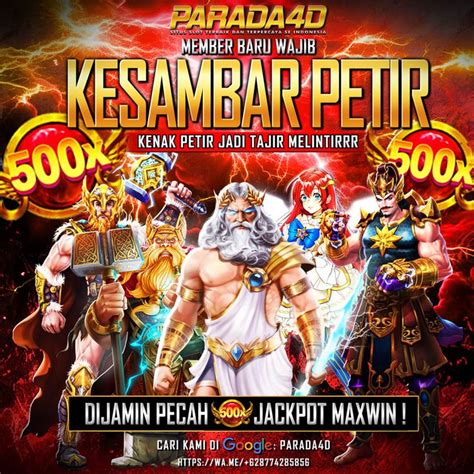 PARADA4D MAXWIN Situs Game Online: Sensasi Baru Gaming