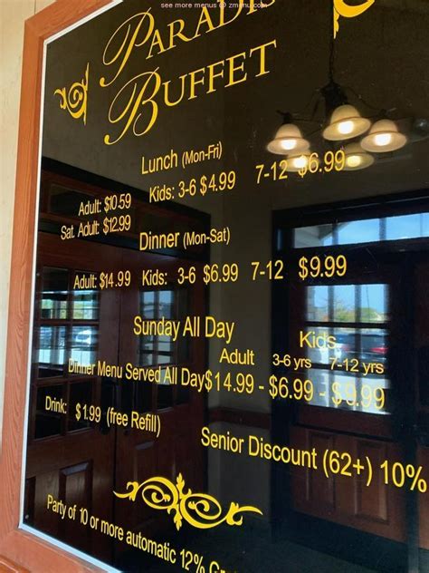 paradise buffet auburn indiana