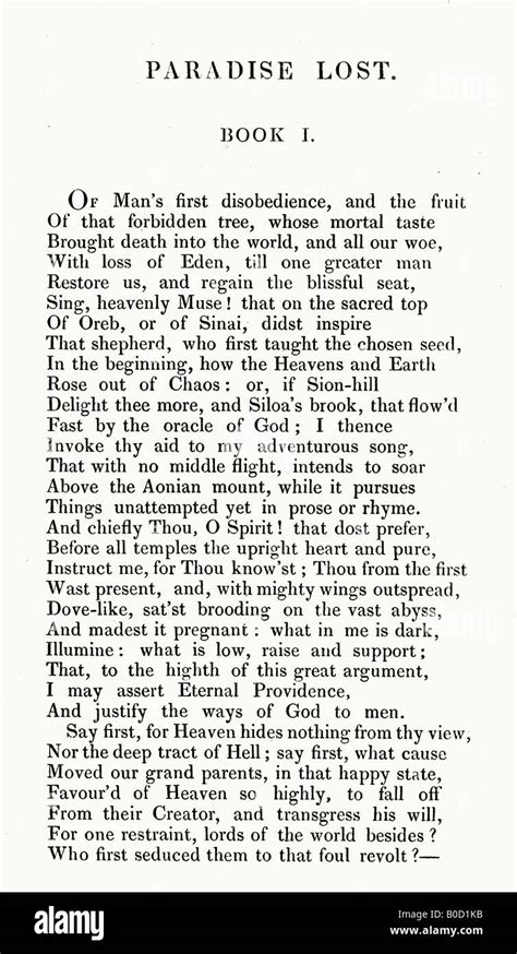 Paradise Lost A Poem In Twelve Books By John Milton With Explanatory Notes A Life Of The Author By Rev H Stebbing