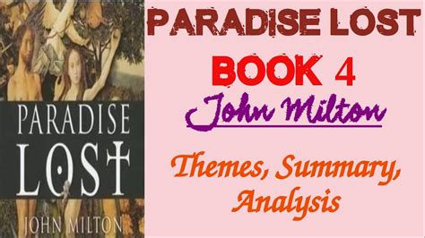 paradise lost book 4 summary