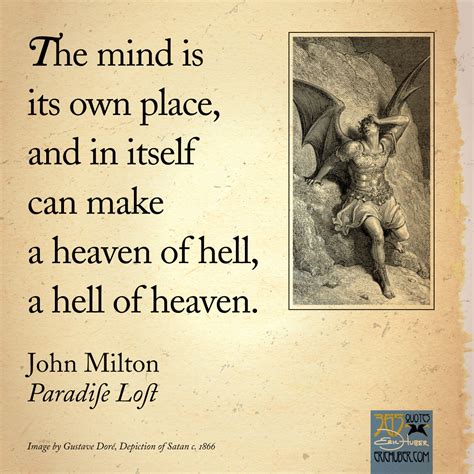 Paradise Lost Satan Quotes