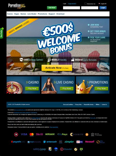 paradise win casino no deposit bonus cjsc luxembourg