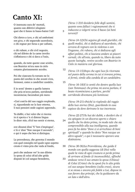 Paradiso Canto 11