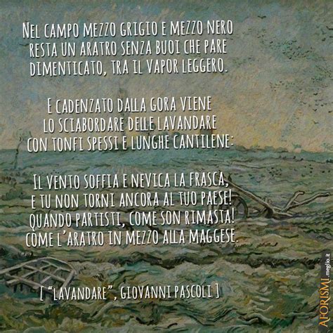 Parafrasi Di Lavandare
