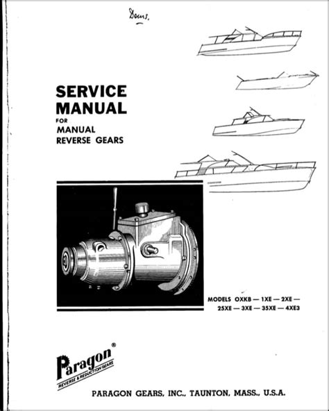 Download Paragon Marine Transmission Manual File Type Pdf 