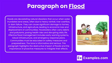Paragraph On Flood