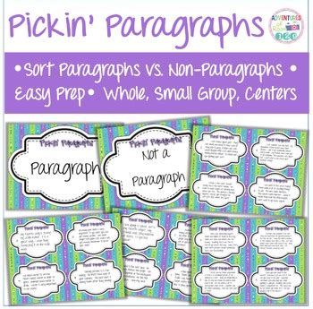Paragraph Writing Activity Ciera Harris Teaching Activities For Paragraph Writing - Activities For Paragraph Writing