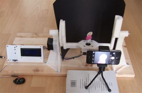 parallax line scan camera arduino