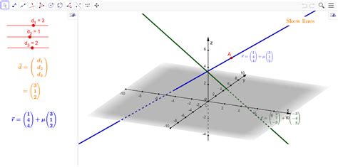 Parallel And Skew Lines Geogebra Parallel And Perpendicular Lines Activity Geometry - Parallel And Perpendicular Lines Activity Geometry
