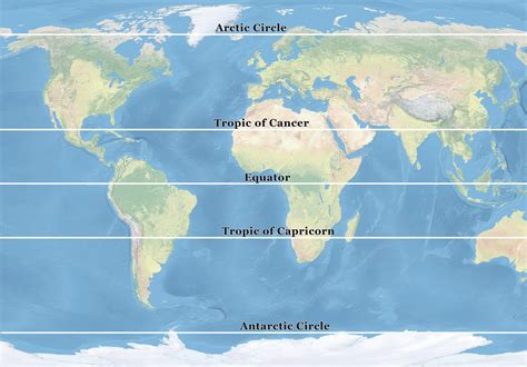 Parallel Lines On A Map
