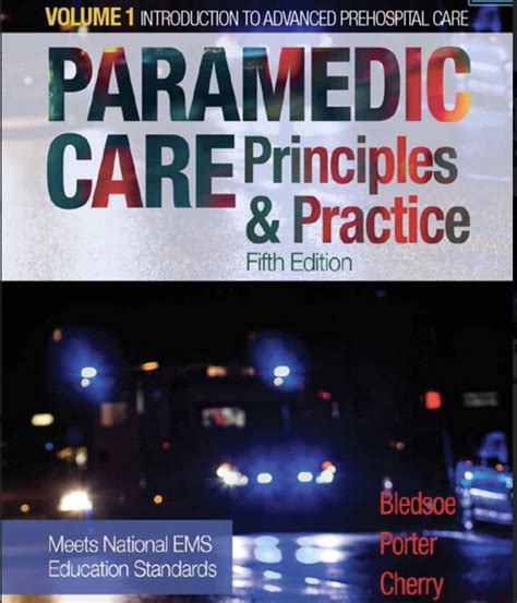 Paramedic Care Principles And Practice 5th Edition