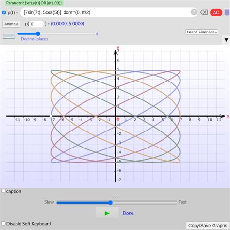 Parametric Equation Grapher