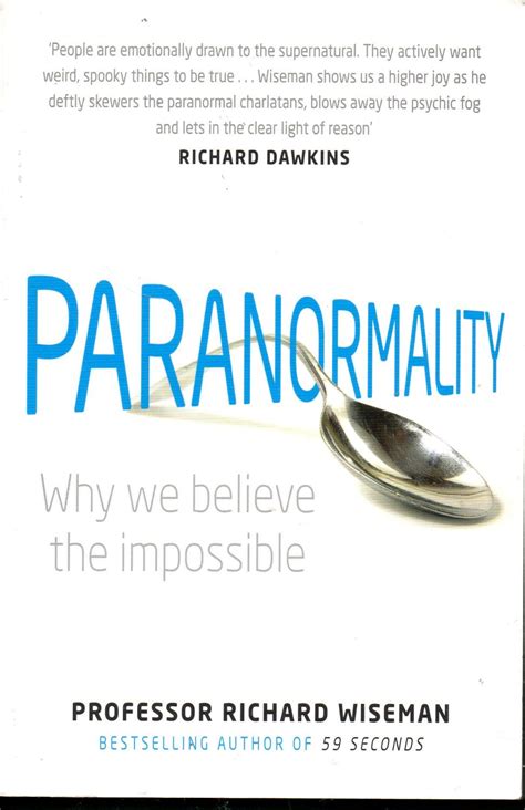 Full Download Paranormality Why We Believe The Impossible 