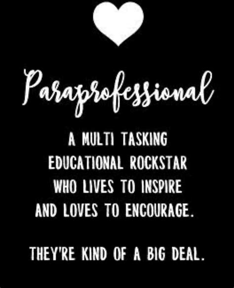 Paraprofessional Quotes