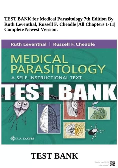 Parasitology Test Bank