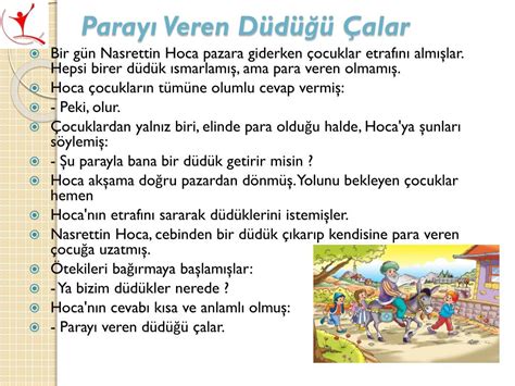 Parayı Veren Düdüğü çalar Fıkra