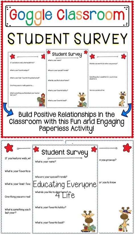 Parent Engagement Student Interest Survey Lesson Plan Reading Interest Survey 1st Grade - Reading Interest Survey 1st Grade