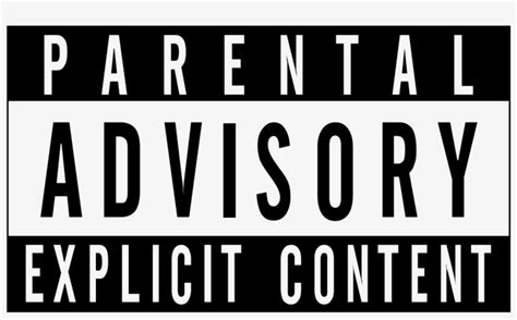 parental advisory font generator