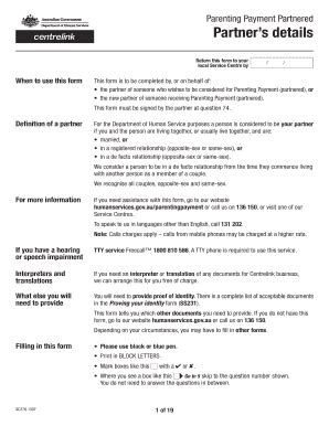 Parenting Payment Partnered