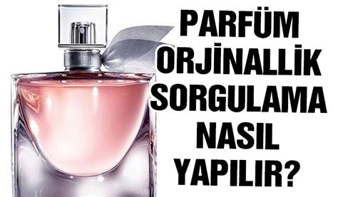 parfüm sorgulama 